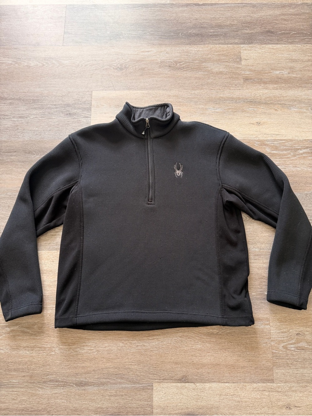 Spyder Men’s Black Teddy Fleece Jacket